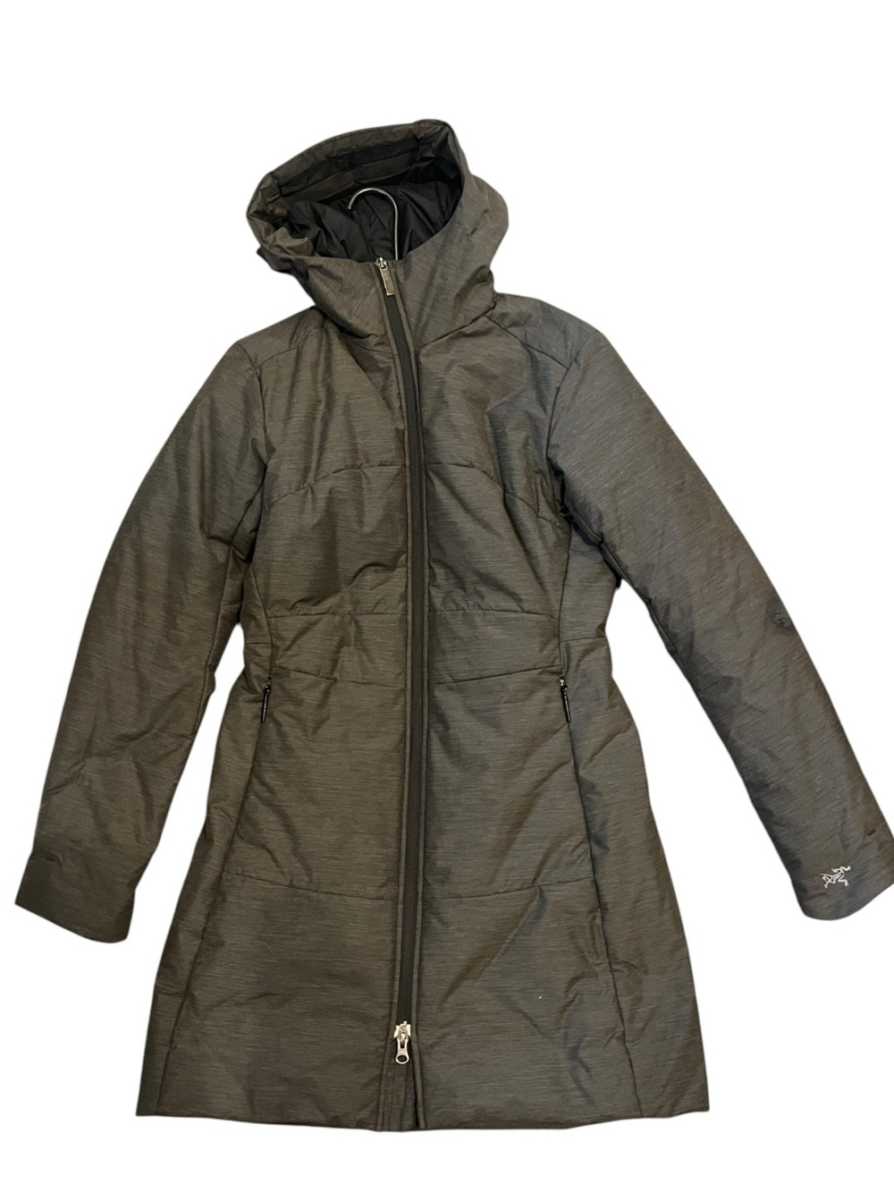 Arc'teryx Women's Hooded Long Puffer Coat - Charcoal